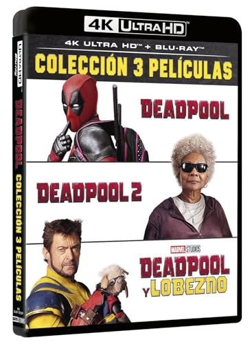 Detalle de Deadpool 1+2+3 (4K UHD + Blu-ray) Pack 3 Películas de Divisa Films