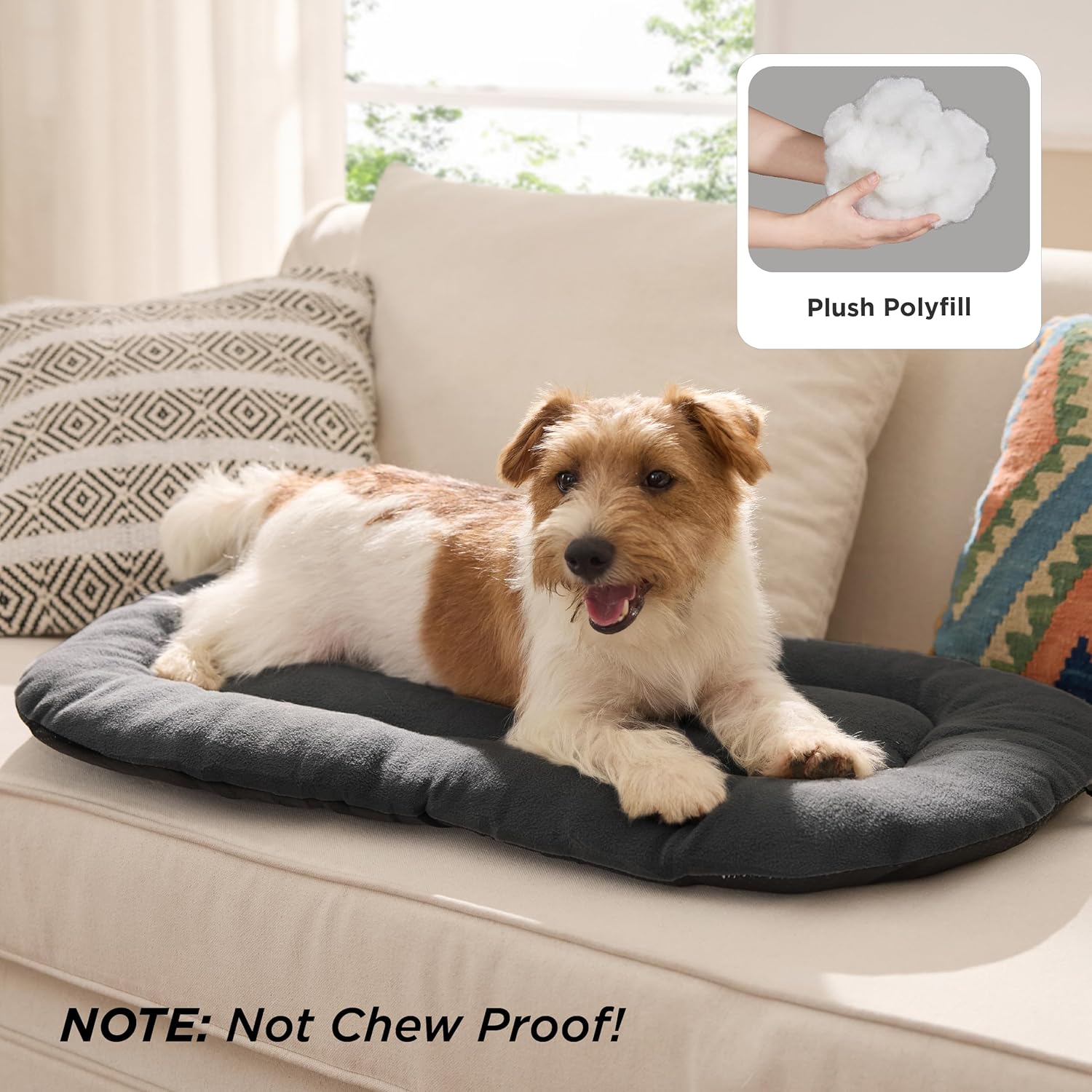 Detalle de BEDSURE Hundekissen 89x56 cm weich und waschbar