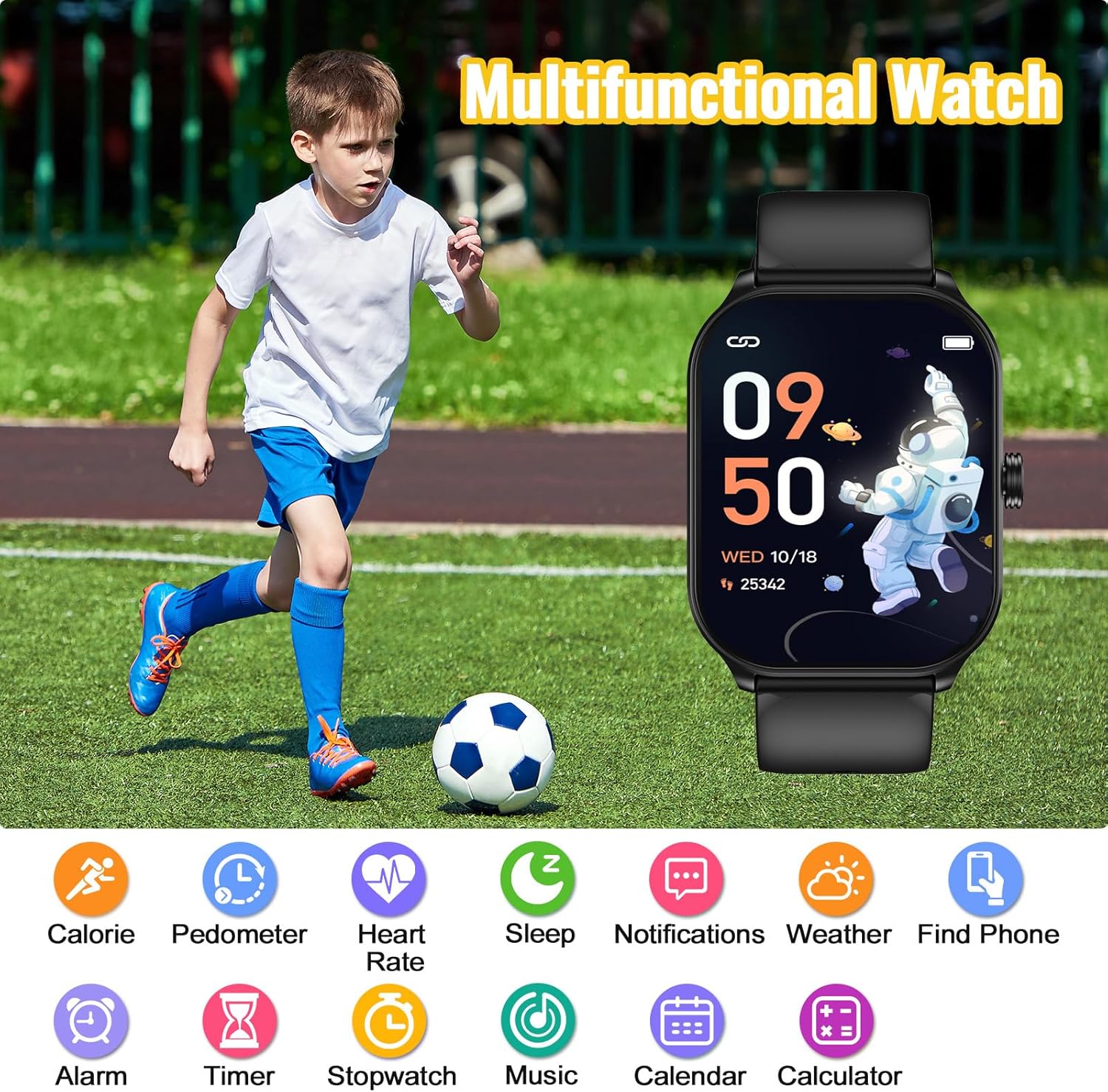 Thumbnail 1 de Tynggko Kids Smart Watch 1.69in