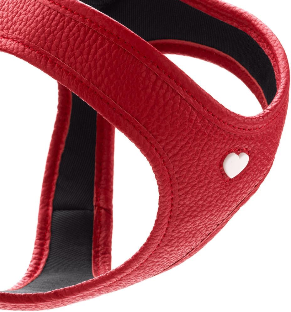 Thumbnail 5 de HUNTER Hundegeschirr Love XS–S, Lederrot ❤️🐶🐕 🐾