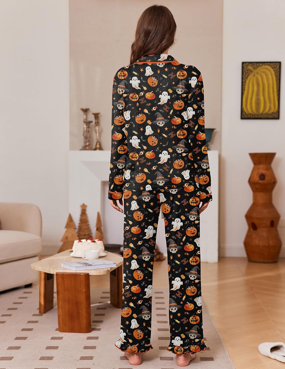 Detalle de Ekouaer Women's Pajama Set