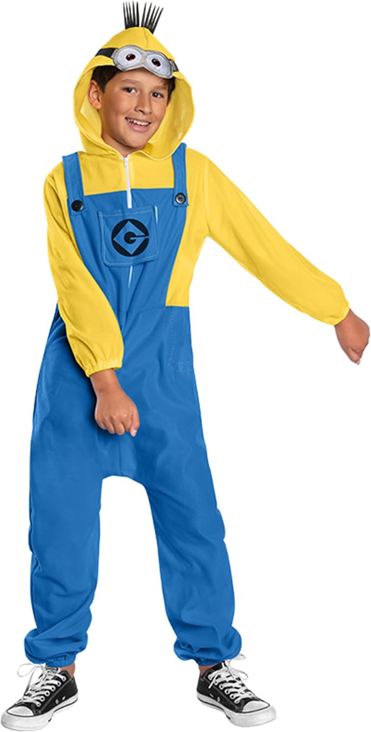 Detalle de Party City by Rubies Despicable Me Minion Costume for Kids, Fleece Jumpsuit