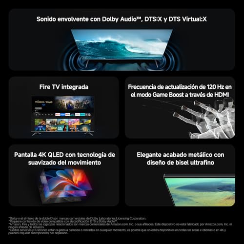 Thumbnail 1 de XIAOMI TV F Pro 55 pulgadas: QLED 4K con Fire TV OS8, Alexa y AirPlay