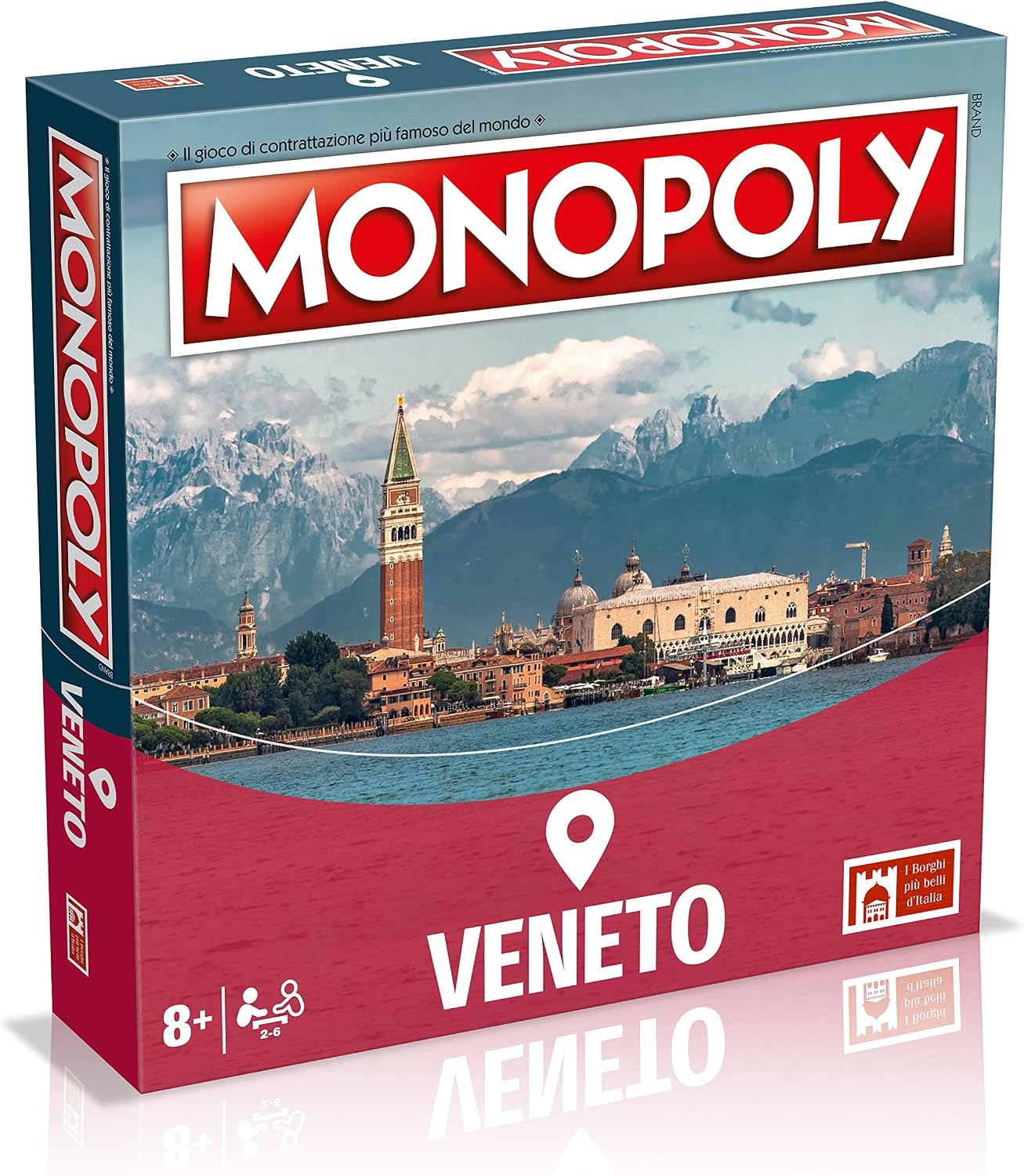 Detalle de Winning Moves Monopoly - I BORGHI più Belli d'Italia - Veneto