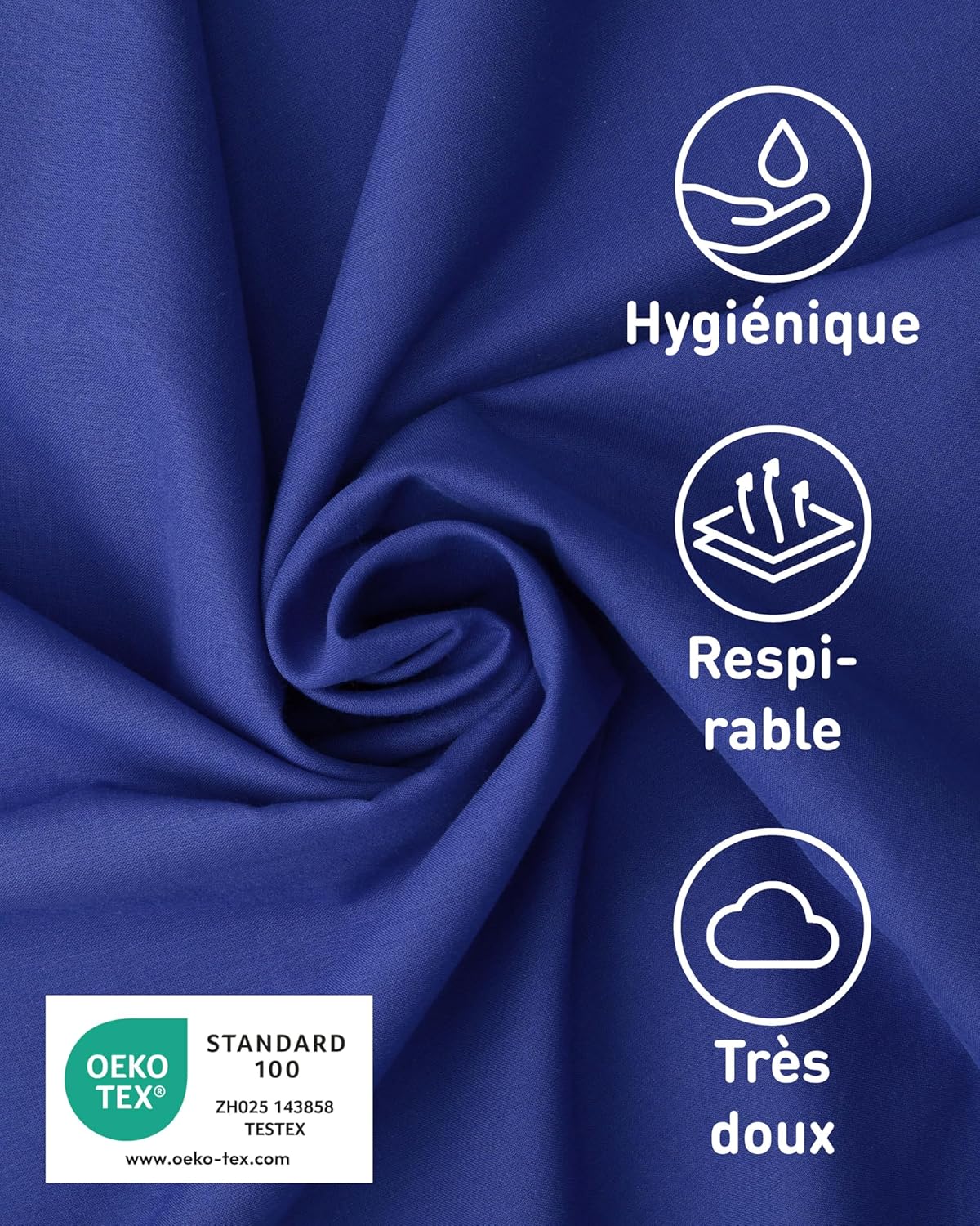 Thumbnail 5 de Fit-Flip Drap de Sac de Couchage en Microfibre Ultra-léger - 1 Personne avec Compartiment Oreiller