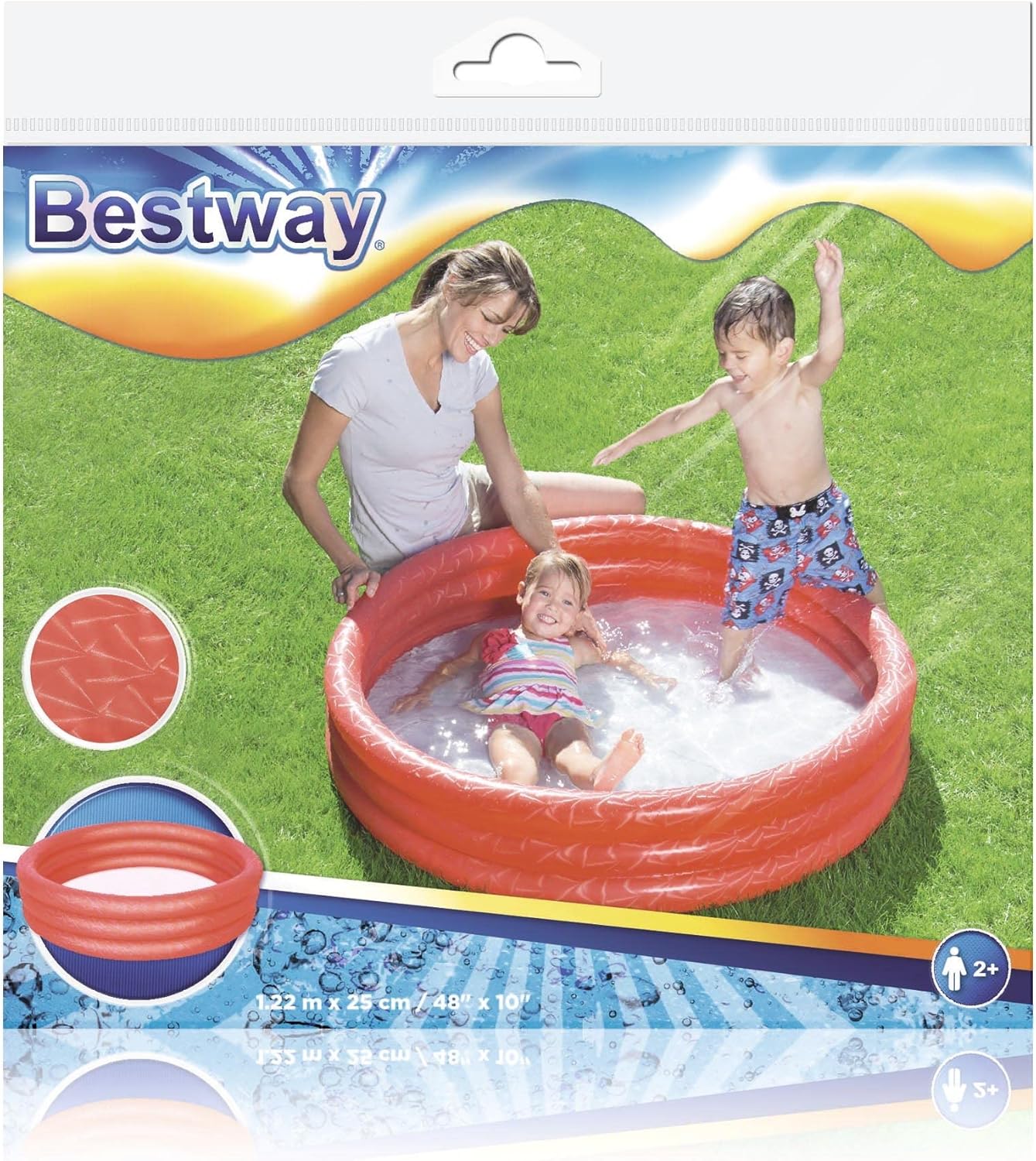 Detalle de Φ48" x H10"/Φ1.22m x H25cm Play Pool