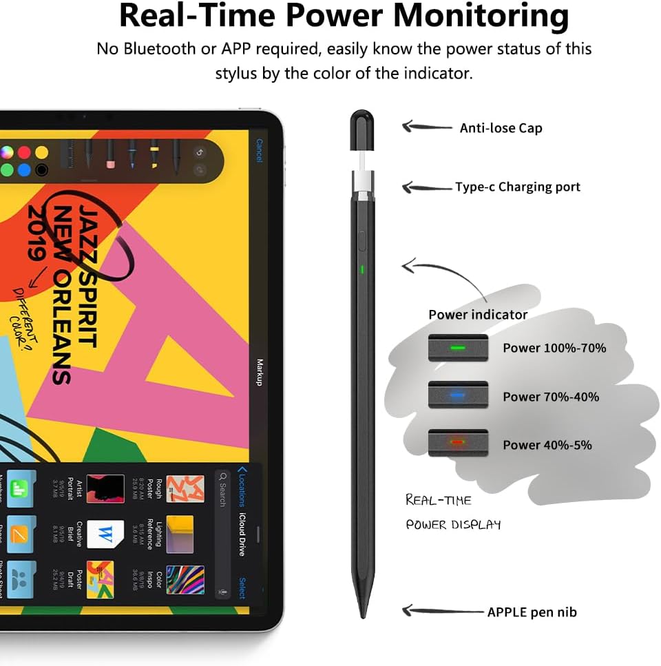 Thumbnail 5 de Pencil 1. Generation für iPad 9 Stunden