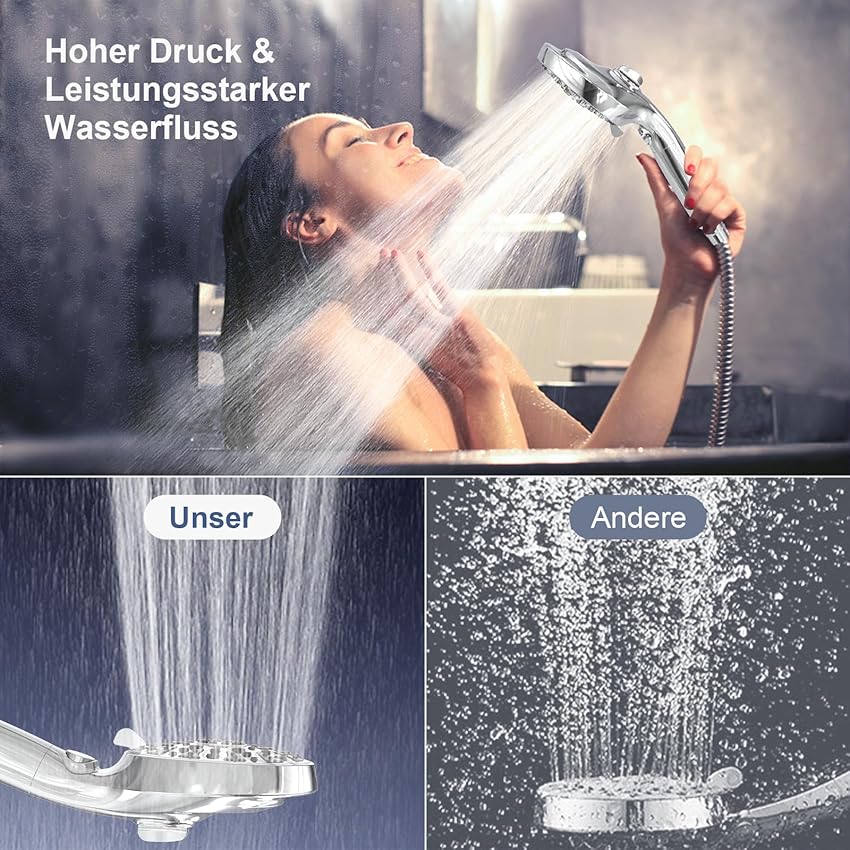 Thumbnail 5 de SURFOU Alcachofa de ducha 8+2 patrones