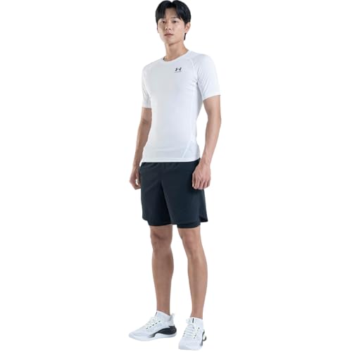 Detalle de Under Armour UA HG Armour Comp SS – Kompressions-Trainingstop aus HeatGear