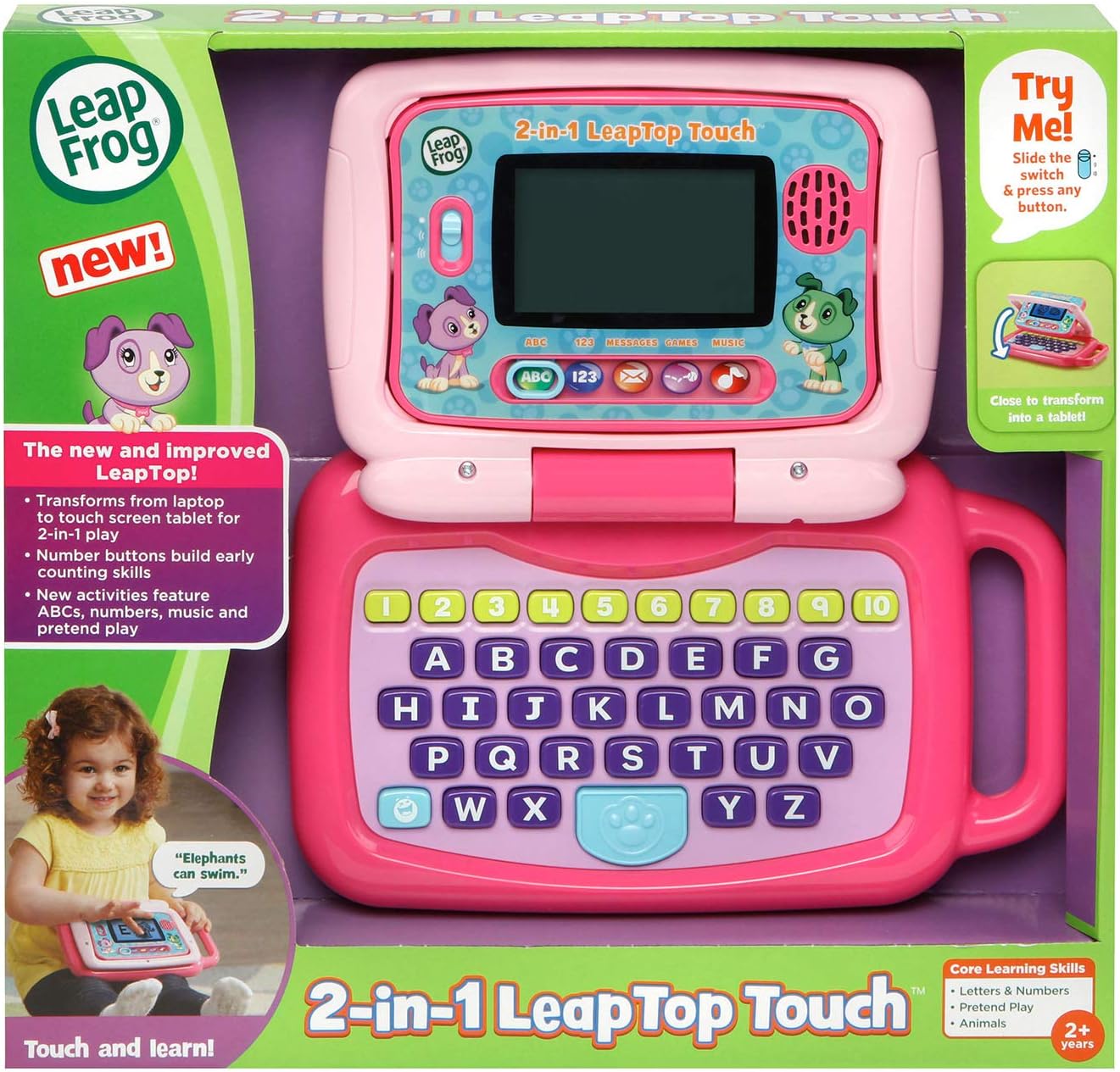 Thumbnail 6 de LeapFrog 2-in-1 LeapTop Touch, Pink