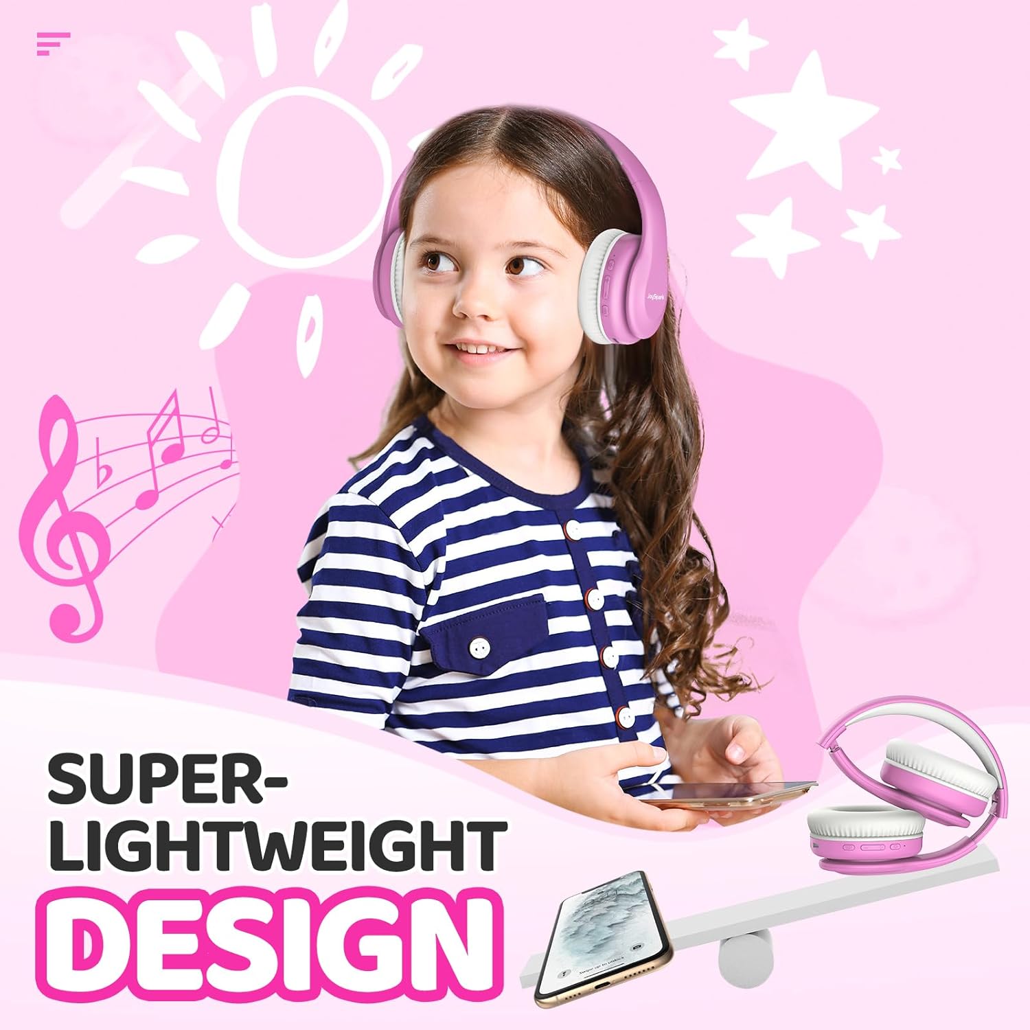 Thumbnail 5 de JoySpark Kids Bluetooth Headphones 60h