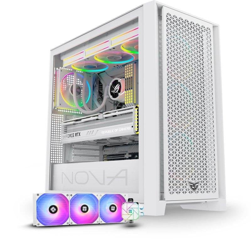 Detalle de PC Racing: Desktop con Intel Core i9-12900KF, 32 GB, 1 TB SSD y RTX 5060