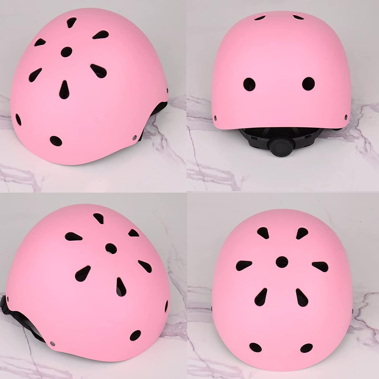 Detalle 1 de TCCVANAS Adjustable Kids Helmet Set with Knee, Elbow and Wrist Pads