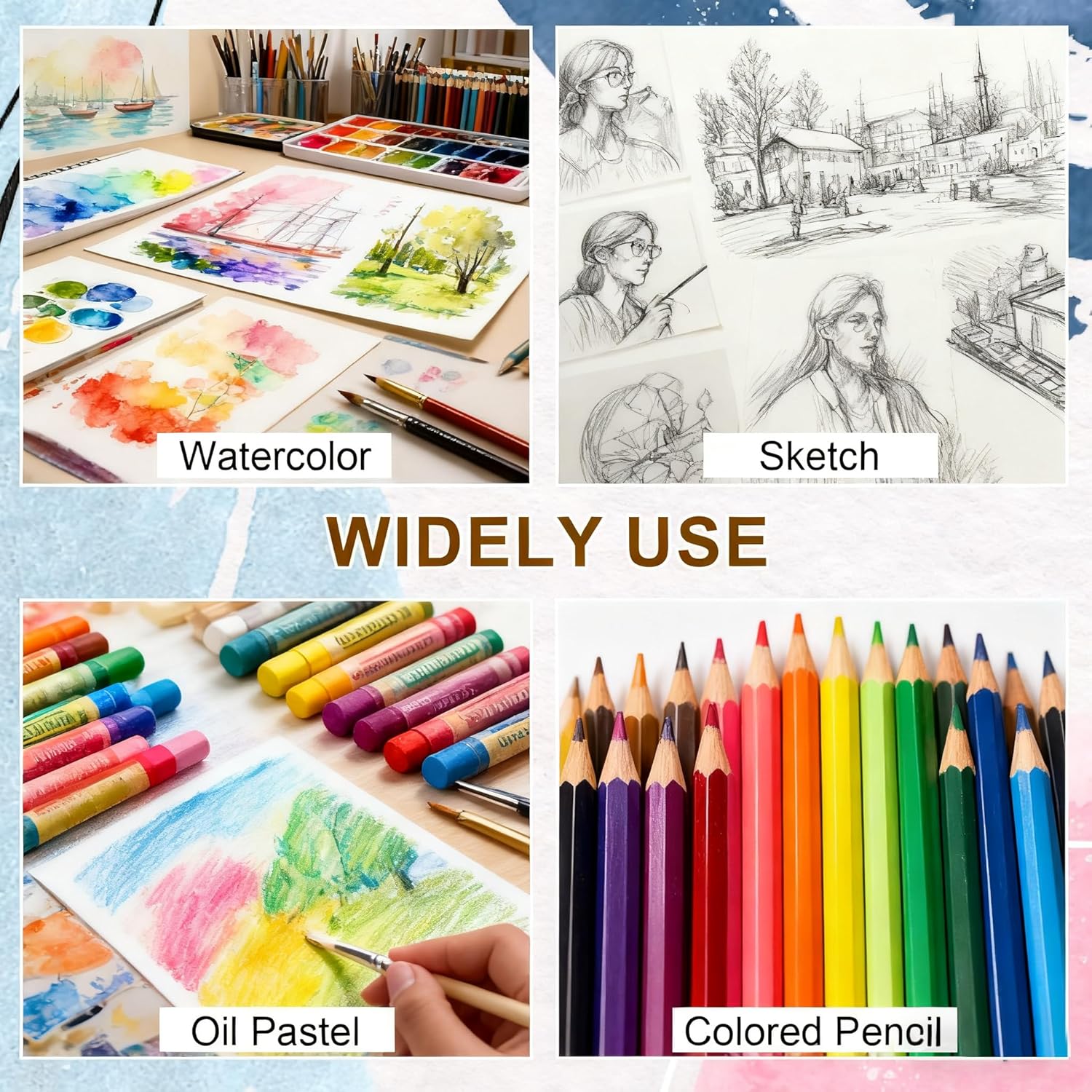 Thumbnail 5 de Romon Carta Acquerello A5 300 g/m² 🎨