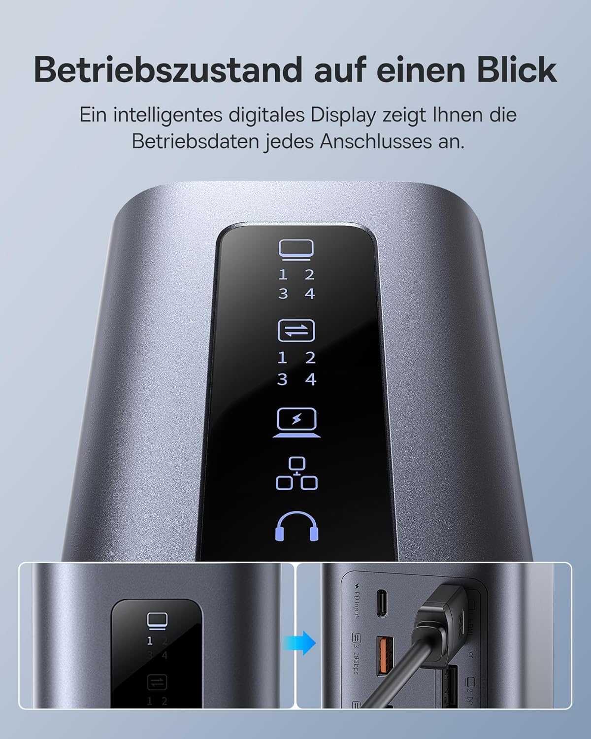 Thumbnail 4 de Baseus Spacemate Docking Station 11-in-1
