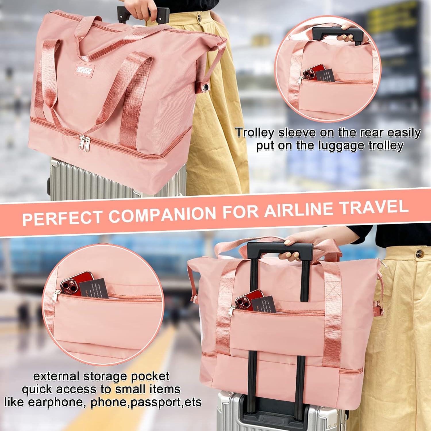 Detalle 2 de CS COSDDI Travel Duffel Bag 29L