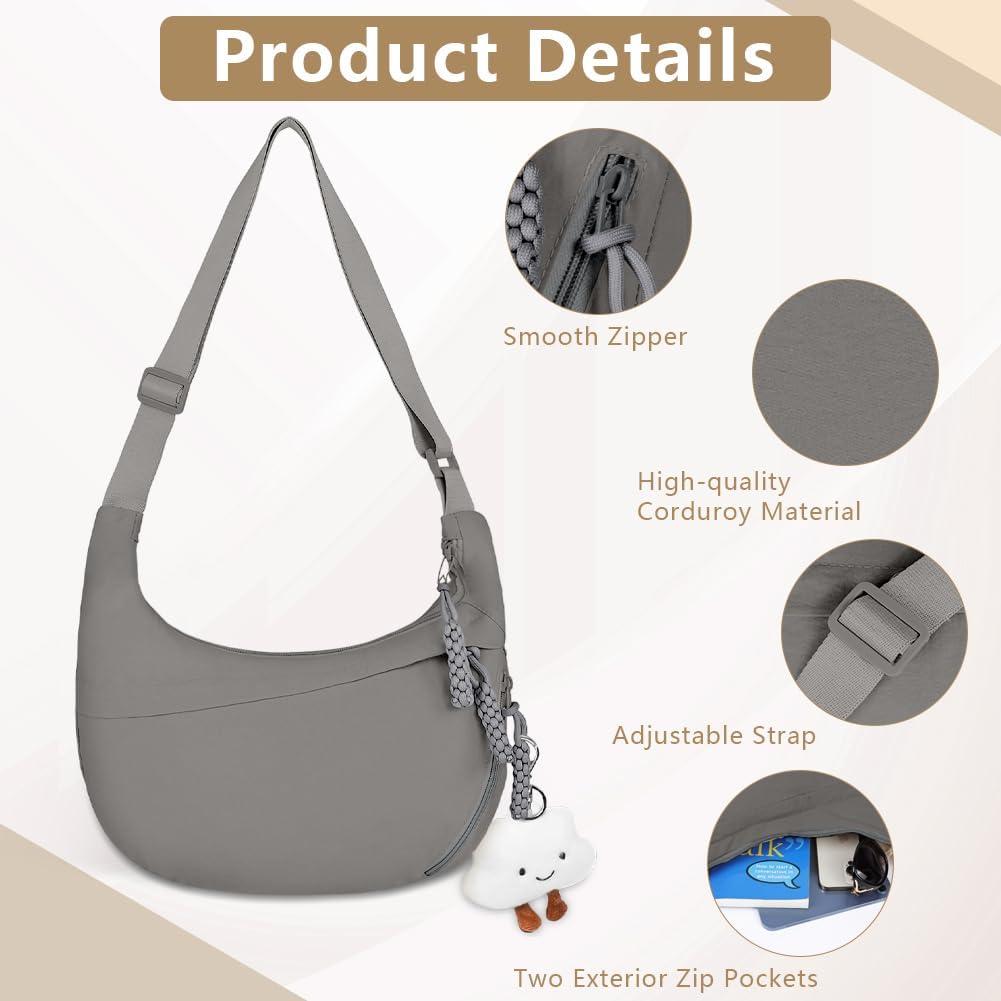 Thumbnail 5 de Aucuu Crossbody Bag Umhängetasche 35 cm