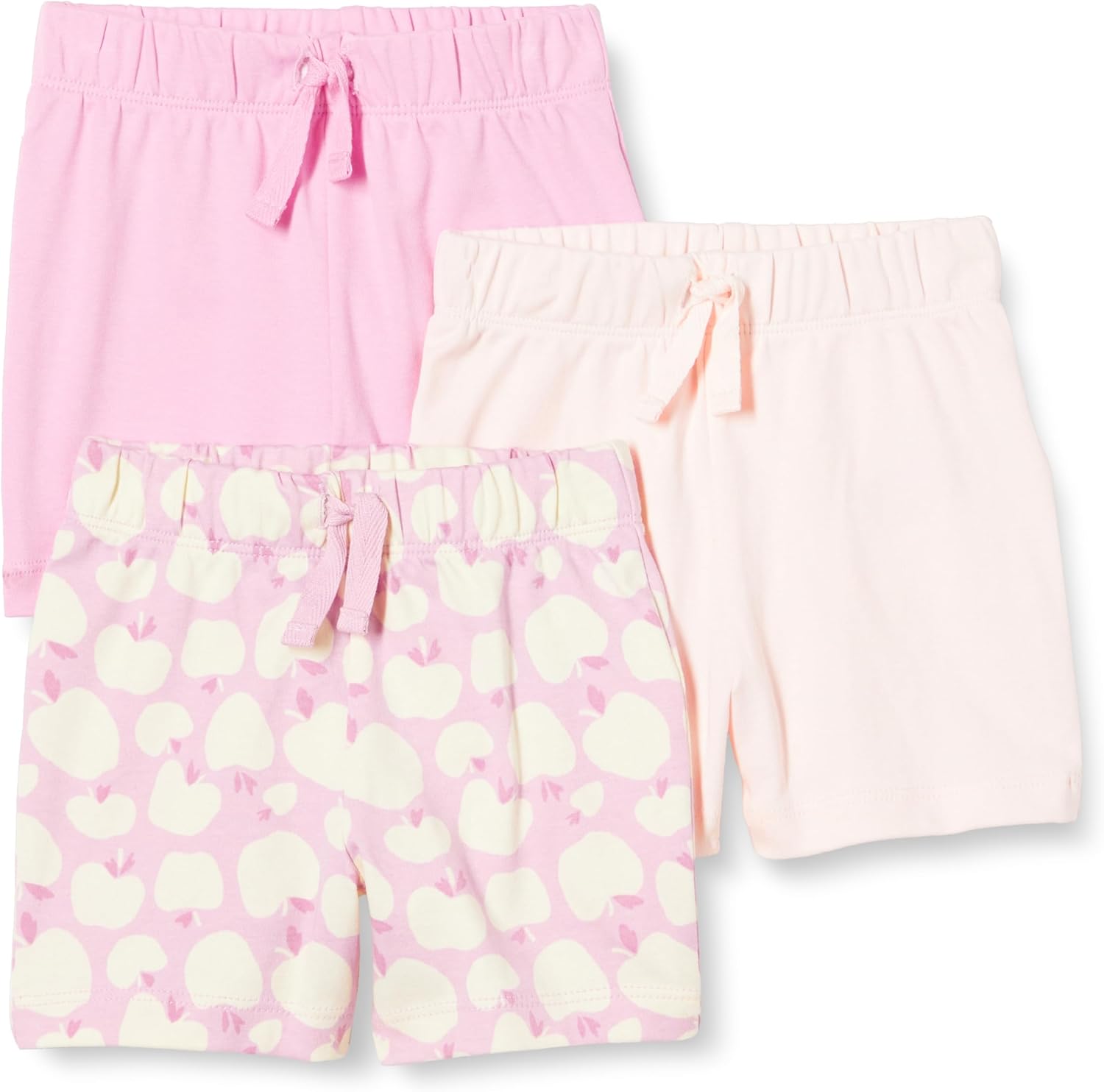 Amazon Essentials Unisex Baby- und Kinder-Baumwollshorts zum Schlupfen – Multi-Packs