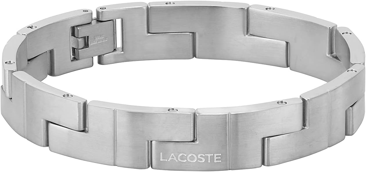 Thumbnail 6 de Lacoste Armband Catena aus Edelstahl – verstellbares Herrenarmband mit Knebelverschluss
