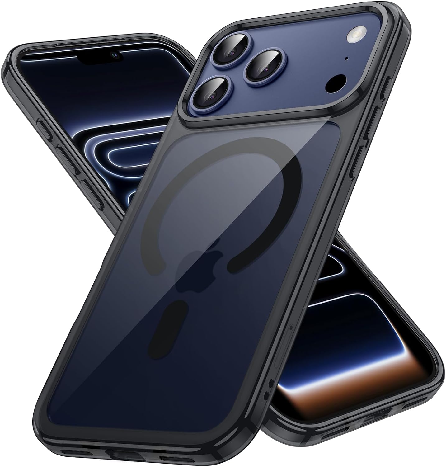 Thumbnail 6 de JETech Cover magnetica trasparente per iPhone 17 Pro 6,3” compatibile MagSafe (antiurto, anti-graffio)