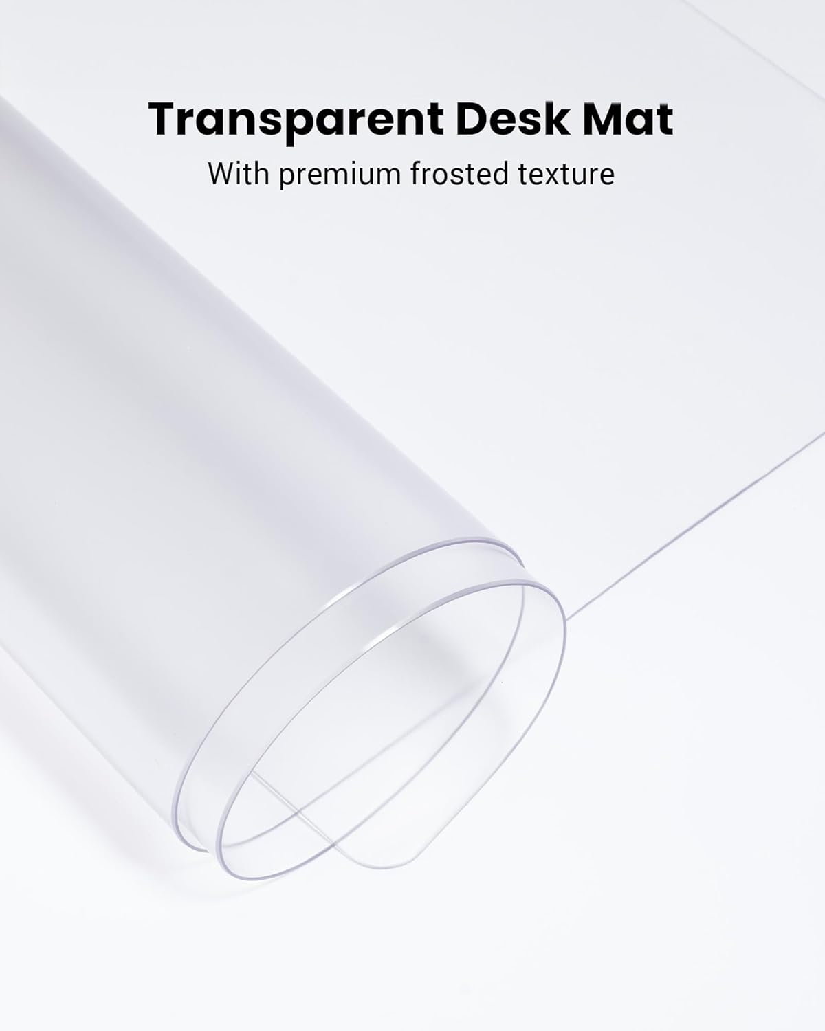 Thumbnail 1 de YSAGi Schreibtischunterlage Transparent 60 × 35 cm – Großes, klares Mauspad mit Schutzfunktion