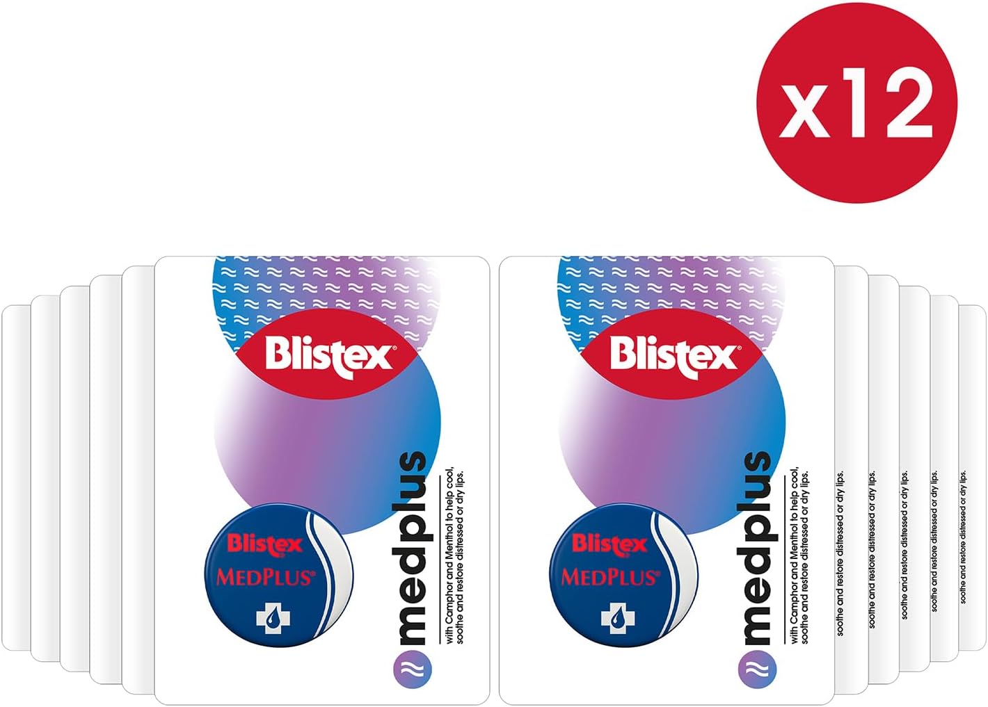 Thumbnail 1 de Blistex MedPlus Lip Balm Jar 7g x5 – Soothes Dry & Chapped Lips (Dermatologist Approved)