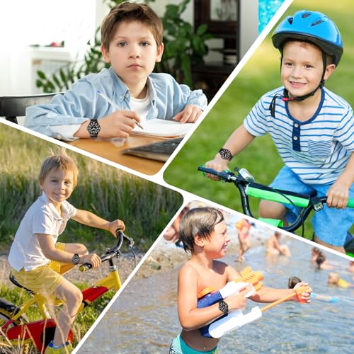 Detalle 2 de SOCICO Orologio analogico per bambini 30M impermeabile con cinturino soft