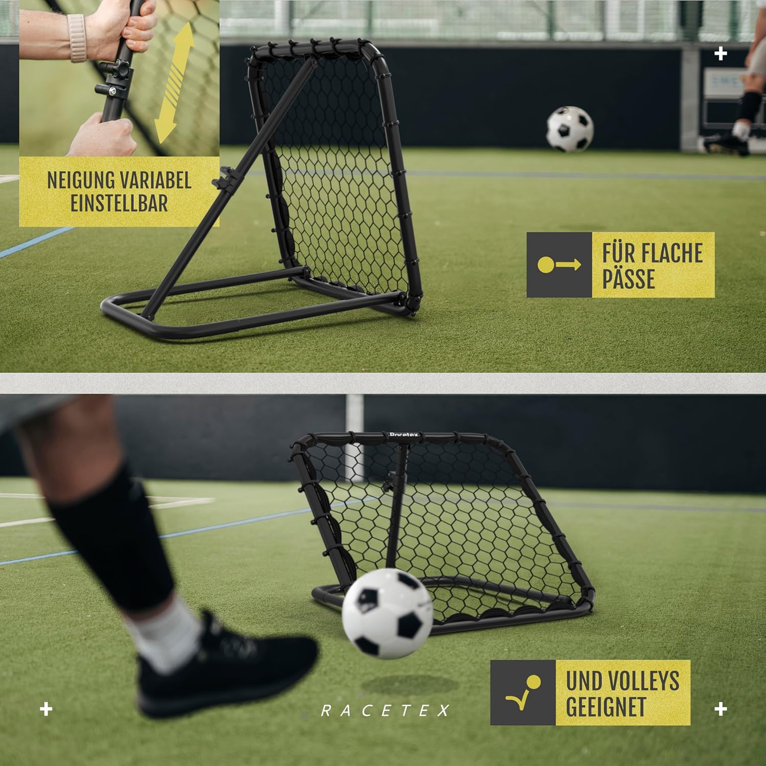 Thumbnail 3 de Racetex Rebounder Fußball Kinder, stufenlos