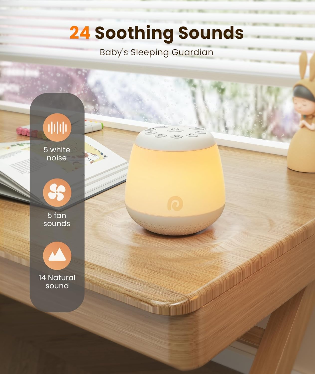 Thumbnail 3 de Dreamegg White Noise Machine