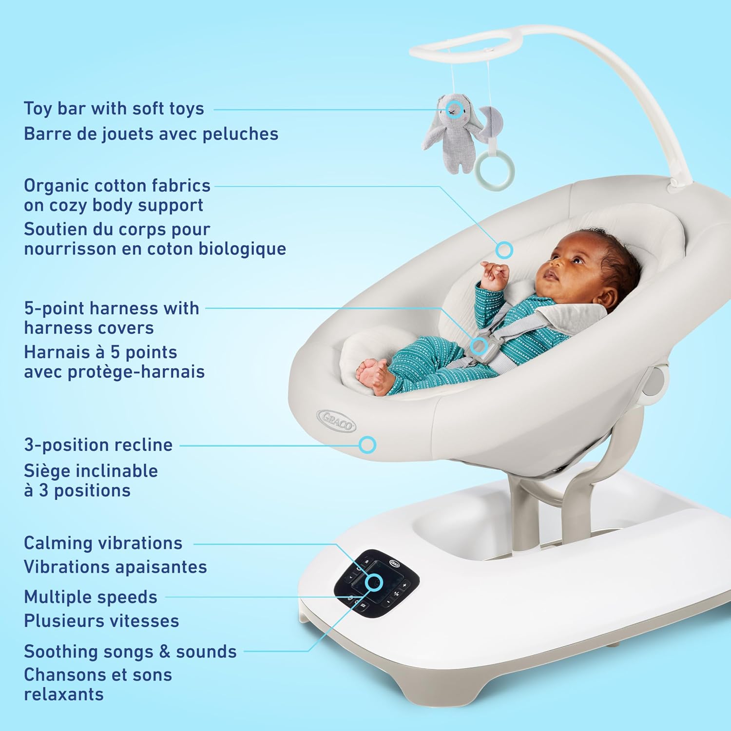 Thumbnail 6 de Graco baby swing Rori