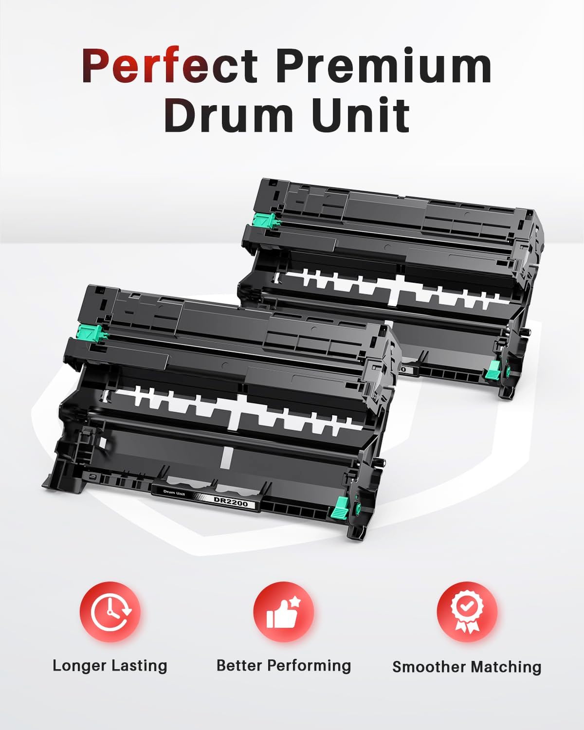 Thumbnail 4 de Halloya DR3400 Trommel (2er-Set) kompatibel mit Brother DR3400, TN-3480 – für HL/DCP/MFC Modelle