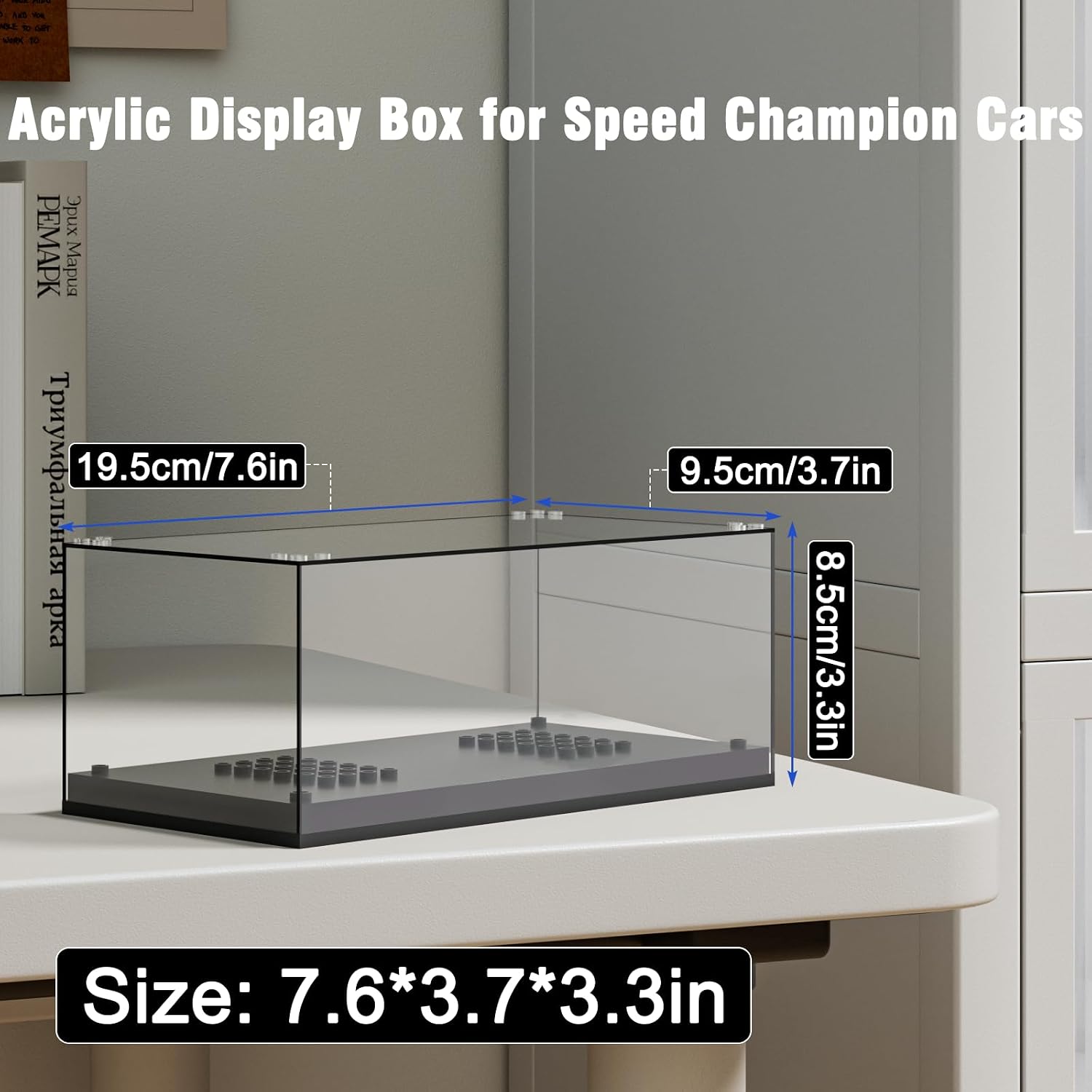 Detalle 2 de Mould King 27000 Acryl Vitrine 19,2×9,5×8,5 cm