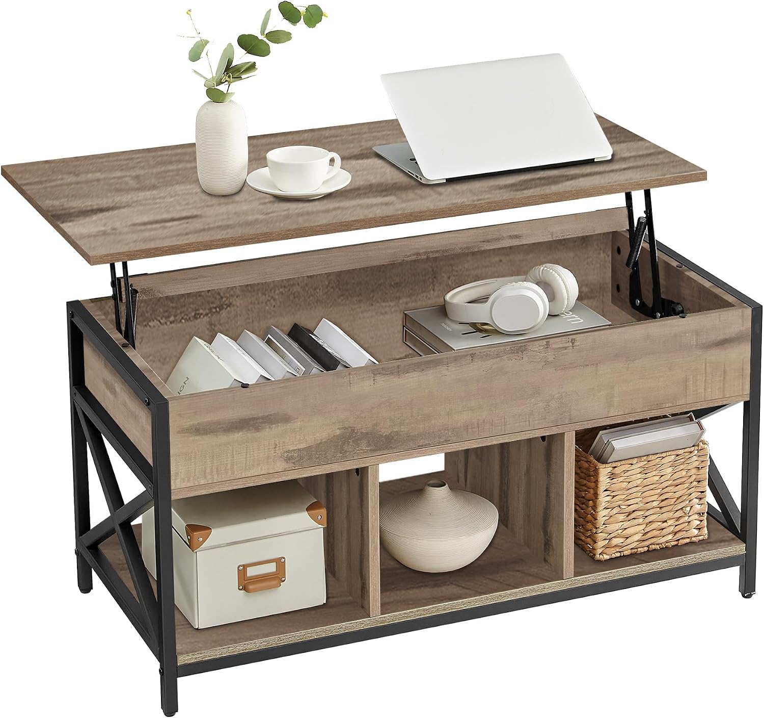 VASAGLE LCT202B50 table relevable 50×100 cm