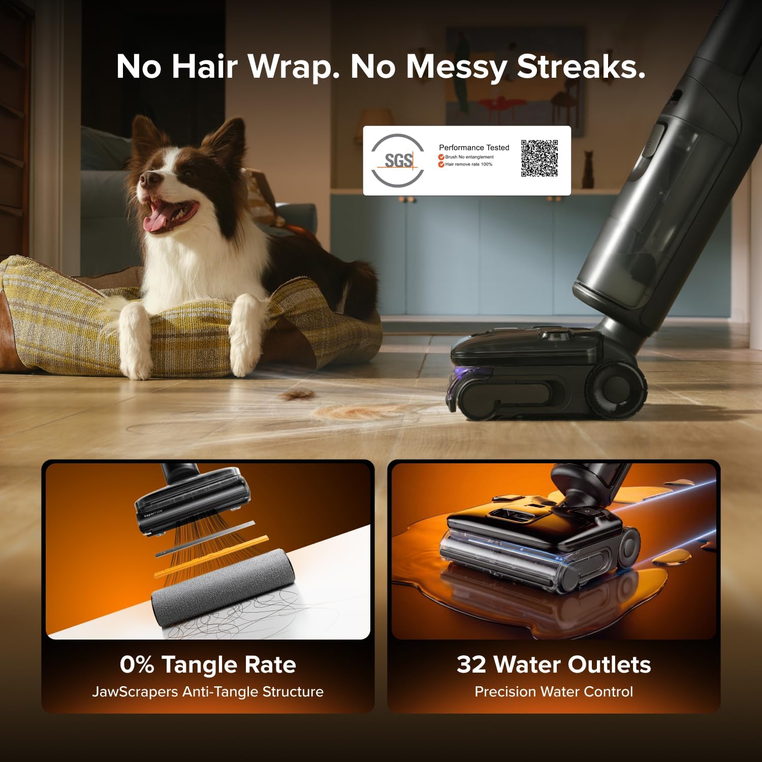 Thumbnail 6 de Roborock Steam Wet-Dry Vacuum Mop, 25,000 Pa Suction