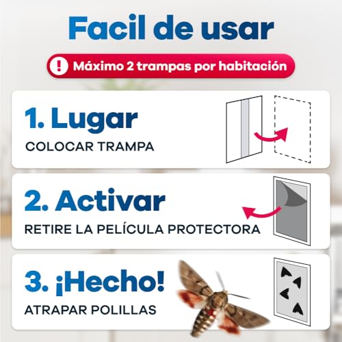 Thumbnail 5 de Gerobug Trampa para Polillas de Alimentos con feromonas (10 unidades) sin veneno