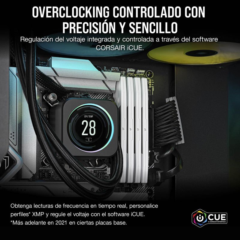 Thumbnail 2 de Corsair Vengeance DDR5 6400 32GB CL32 Blanco