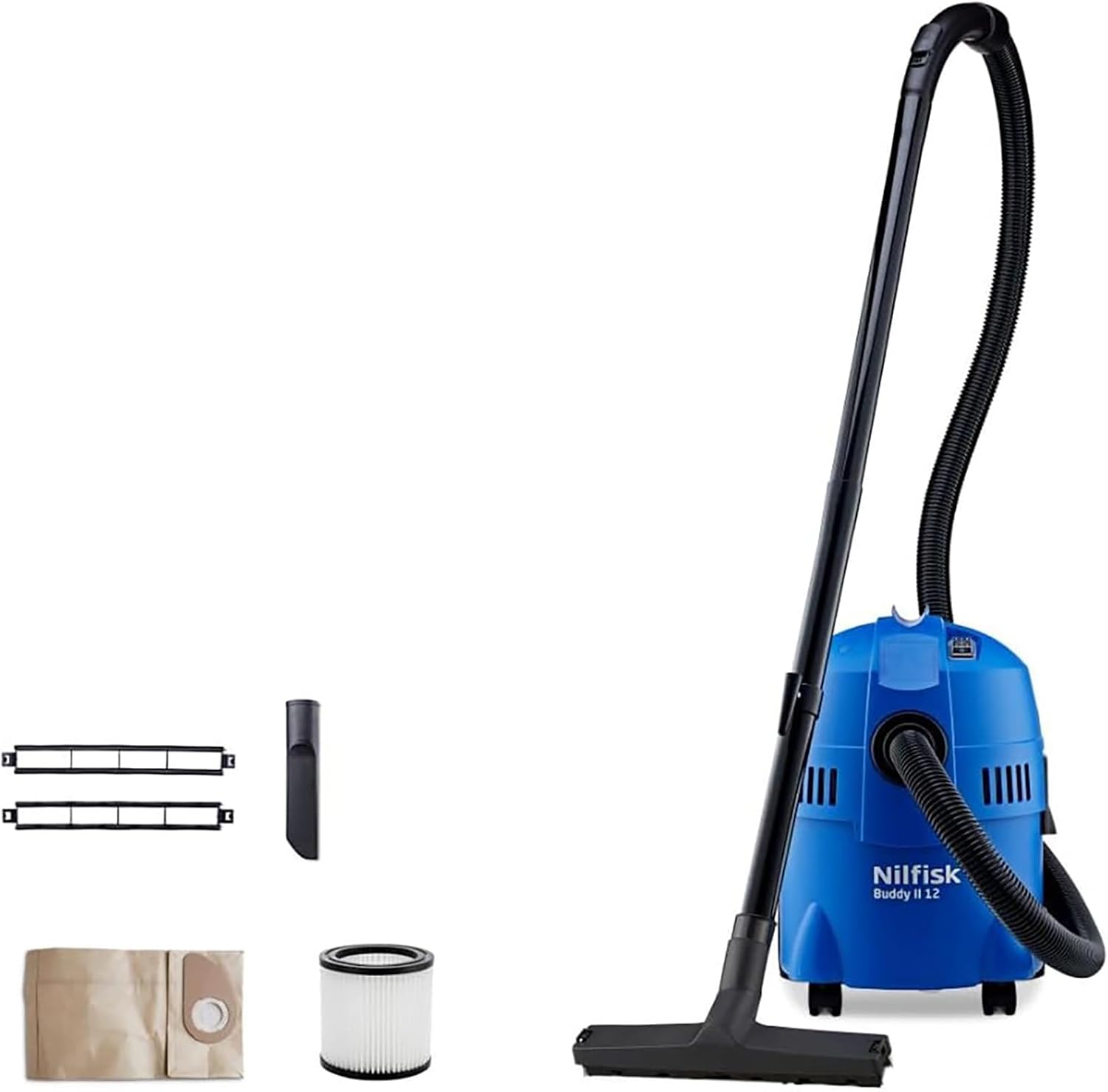 Detalle de Nilfisk Buddy II 12L aspirador 2 en 1 polvo y agua