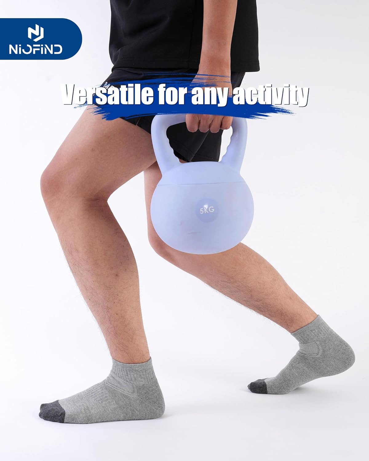 Thumbnail 3 de Niofind Sport Ankle Socks for Men and Women – Thick Cushioned, Anti‑Blister Running Socks (3 or 6 Pairs)