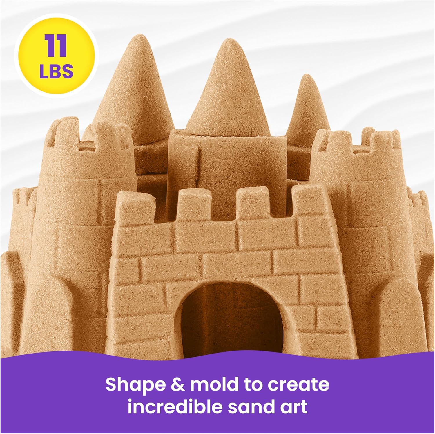 Detalle de Kinetic Sand 5 kg arena cinética