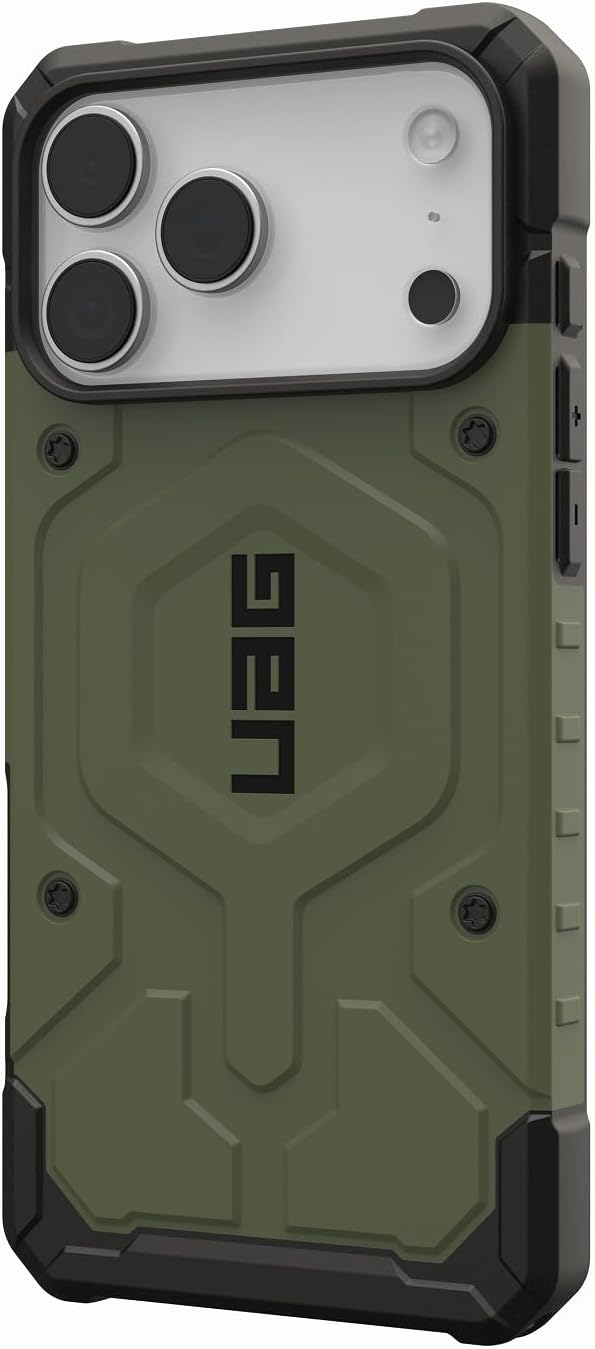 Detalle 2 de URBAN ARMOR GEAR UAG-IPH25LA-MS-OL PATHFINDER MagSafe iPhone 17 Pro Max用耐衝撃ケース オリーブ