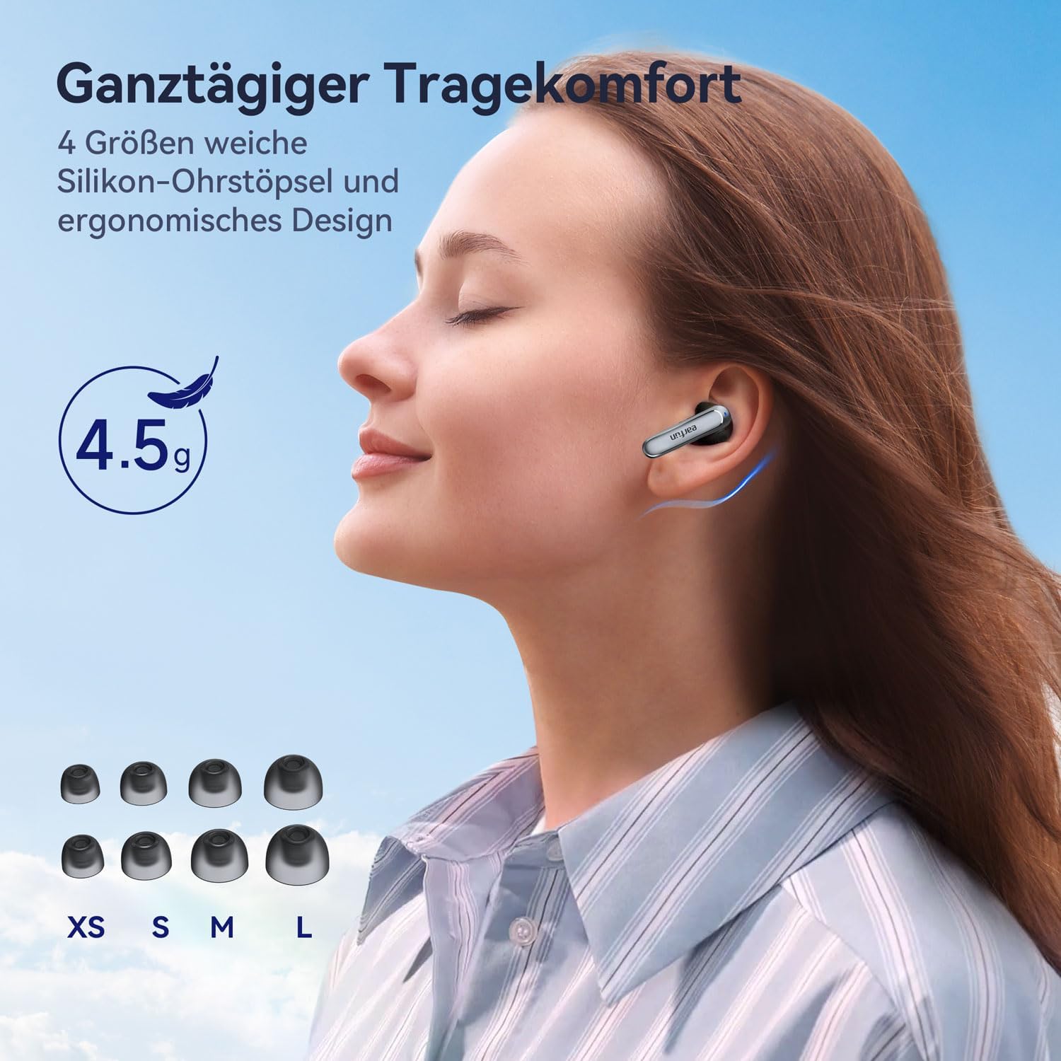 Thumbnail 6 de EarFun Air 2 In Ear Kopfhörer 40 Std