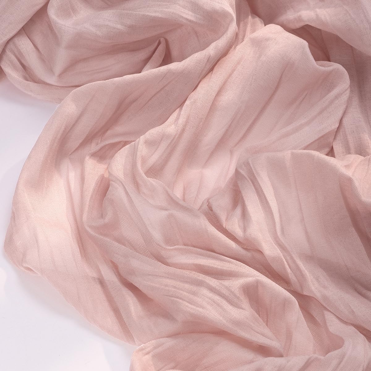 Thumbnail 1 de Socomi 120-inch Pink Cheesecloth Table Runner 🎉