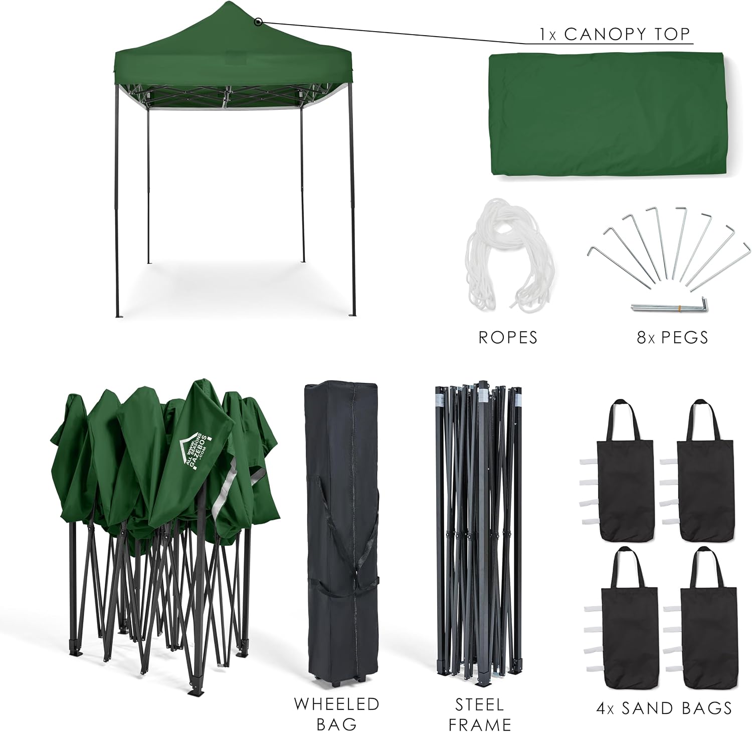 Thumbnail 3 de All Seasons Gazebos 3x2m Heavy Duty Gazebo
