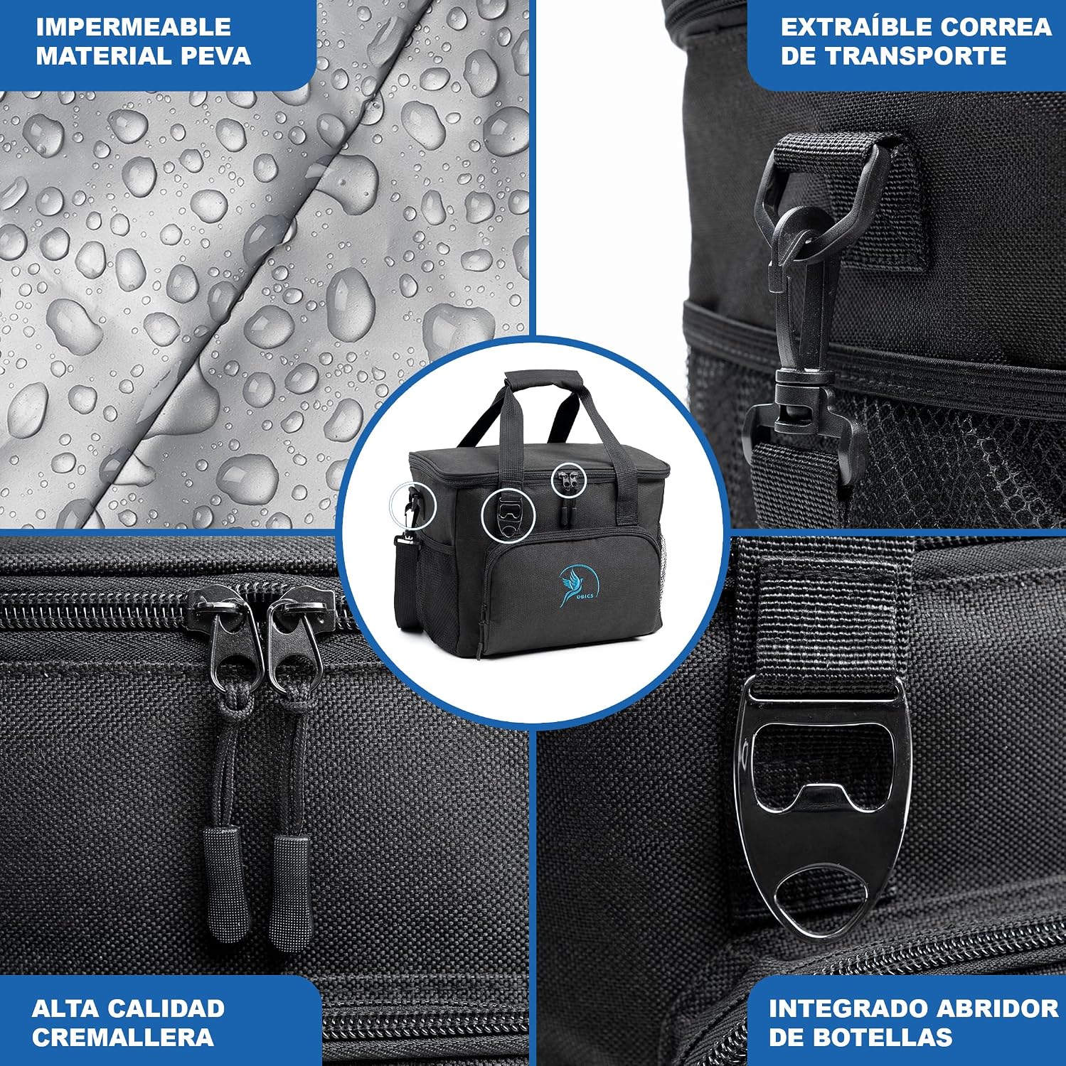 Detalle 2 de Obics Bolsa térmica porta 20 L