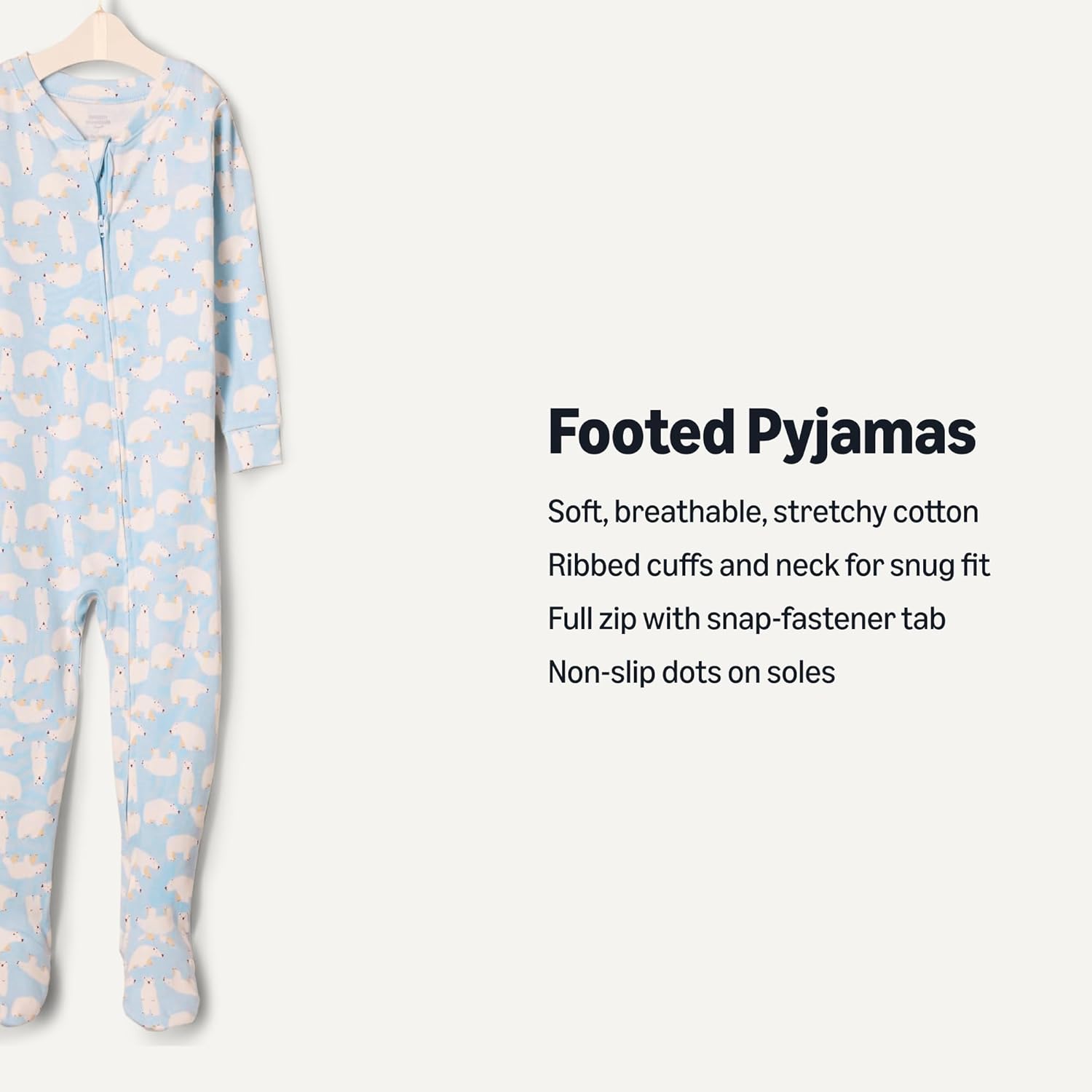 Thumbnail 2 de Amazon Essentials x Sofia Grainge Unisex Toddlers and Babies' Snug-Fit Cotton Footed Pyjamas (Pack of 2)