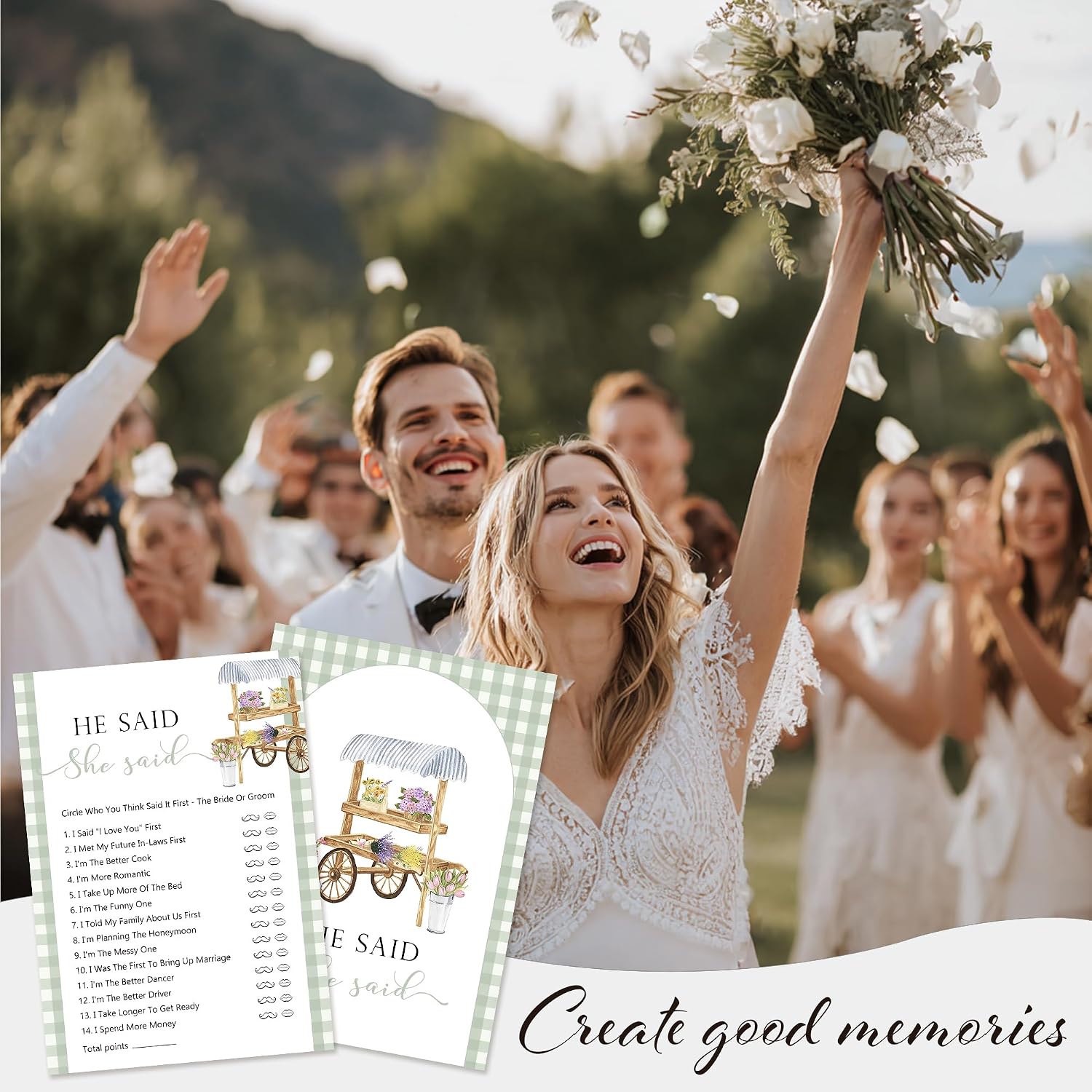 Thumbnail 6 de Kaderas Hen Party Games Cards – He Said She Said (30 Cards)