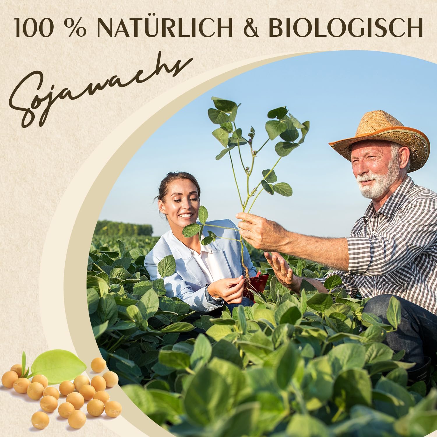 Thumbnail 1 de Sojawachs für Kerzen 20KG – Premium Kerzenwachs aus 100% natürlichen Sojabohnen