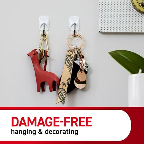 Thumbnail 6 de Command Small White Wire Hooks, 16 Hooks & 24 Strips