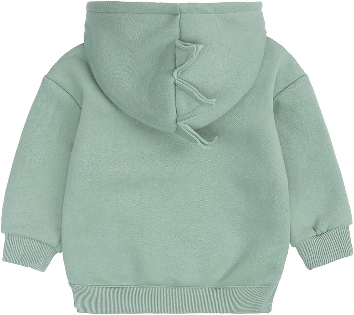 Thumbnail 1 de famuka Unisex Toddlers Sweatshirt: Solid Colour Hooded Baby Hoodie