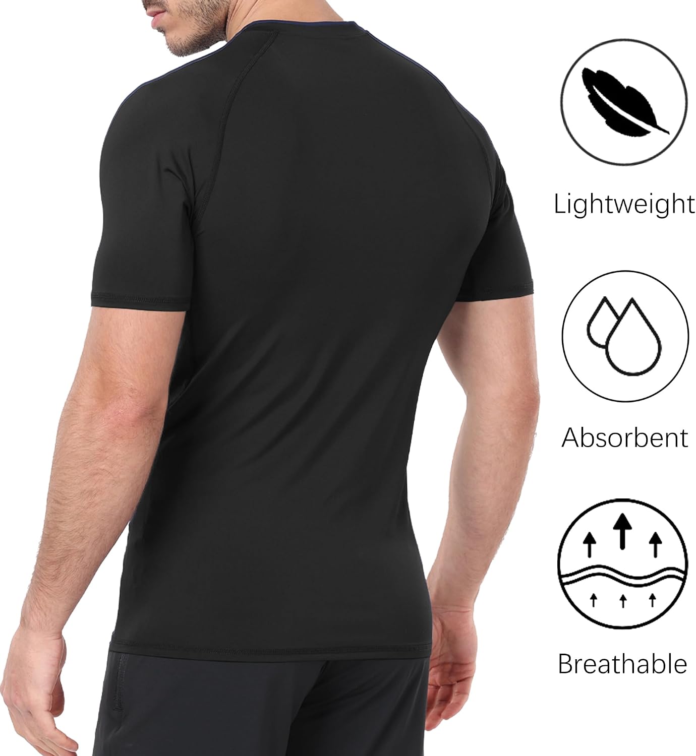 Thumbnail 4 de HovSiyla Compression Shirt Cool Dry